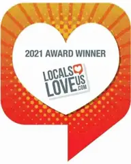 Locals Love Us 2021 award winner